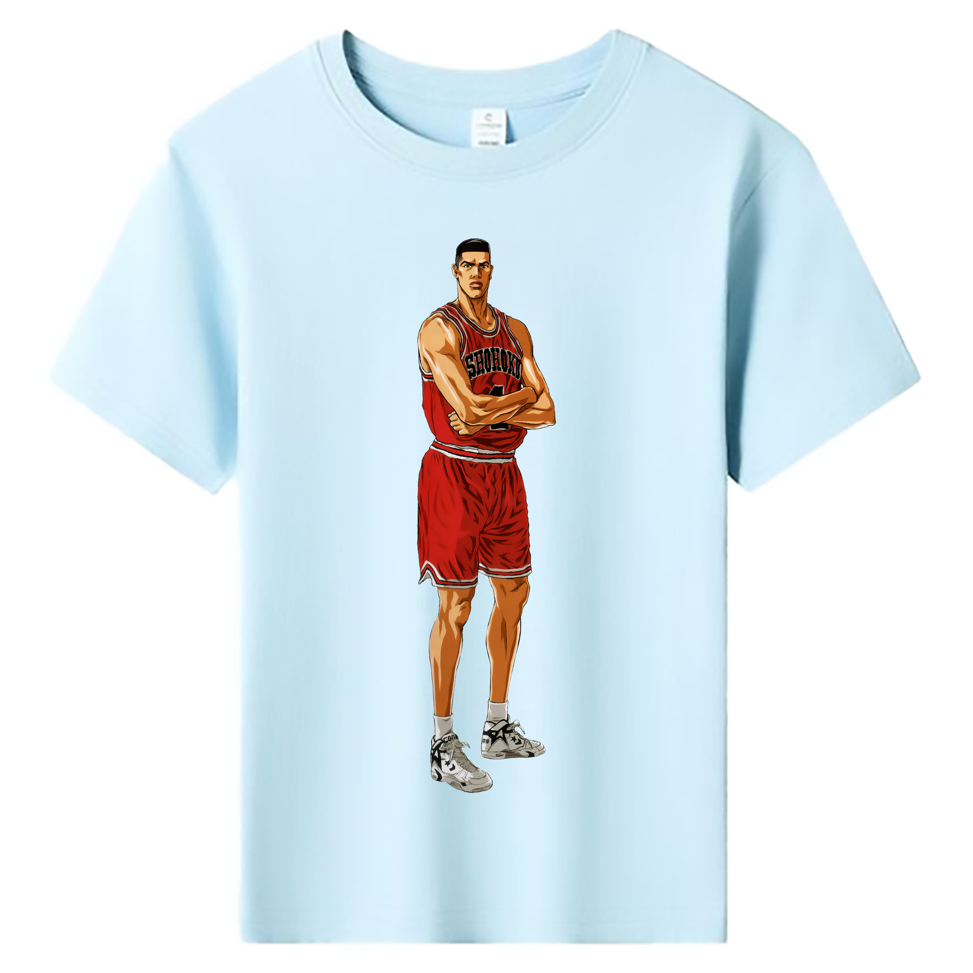 （画像用） SLAM DUNK／スラムダンク 綿100％キッズTシャツ（フロントプリント）